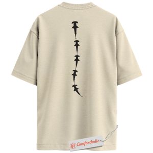 Hammerhead Shark Back Print Shirt, Ocean Life Shirt, Marine Biology Shirt, Sea Animal Comfort Colors Shirt