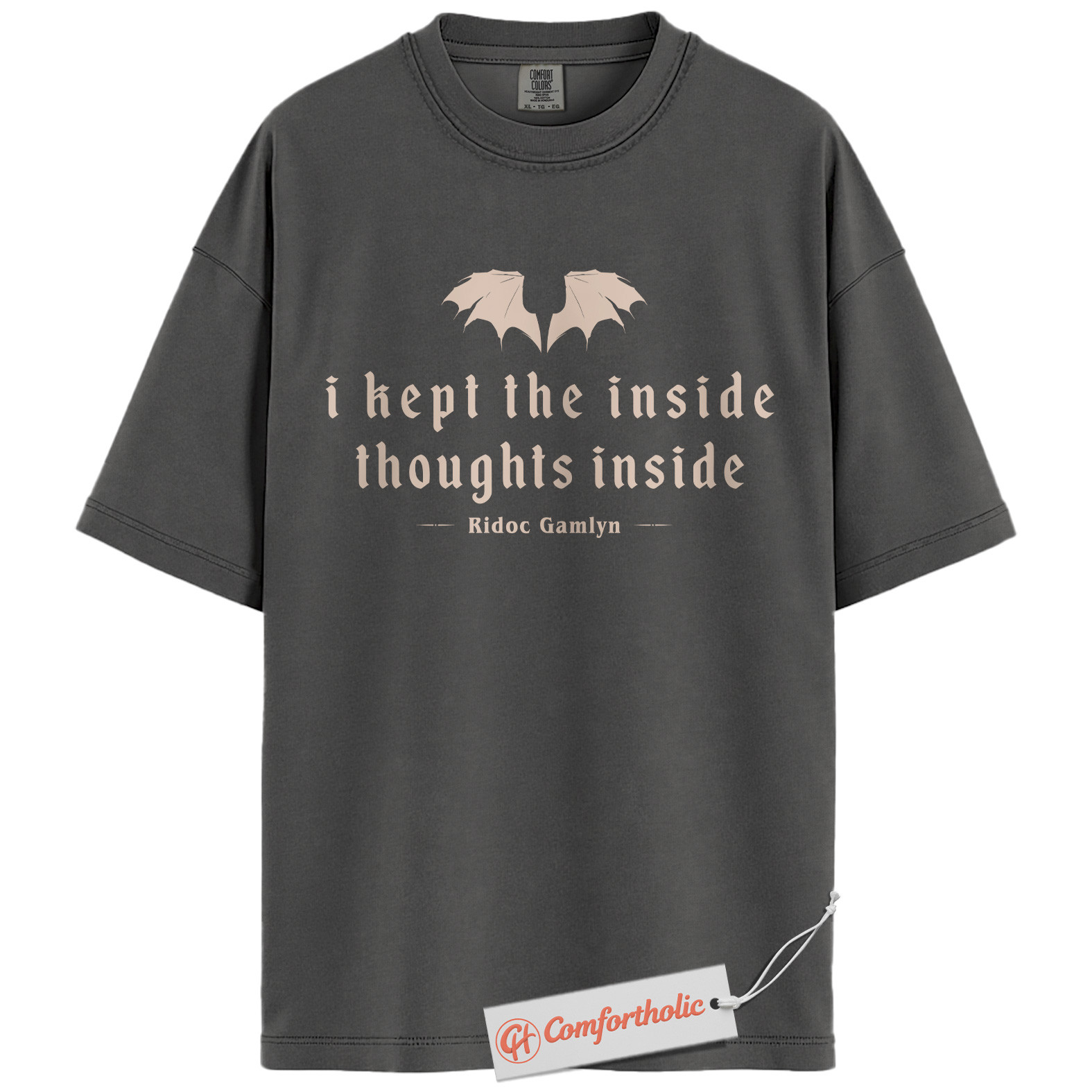 Fourth Wing Shirt, Ridoc Gamlyn T-Shirt, Fantasy Book Quote Tee, Dragon Rider Top, The Empyrean Series Comfort Colors Shirt - Image 3