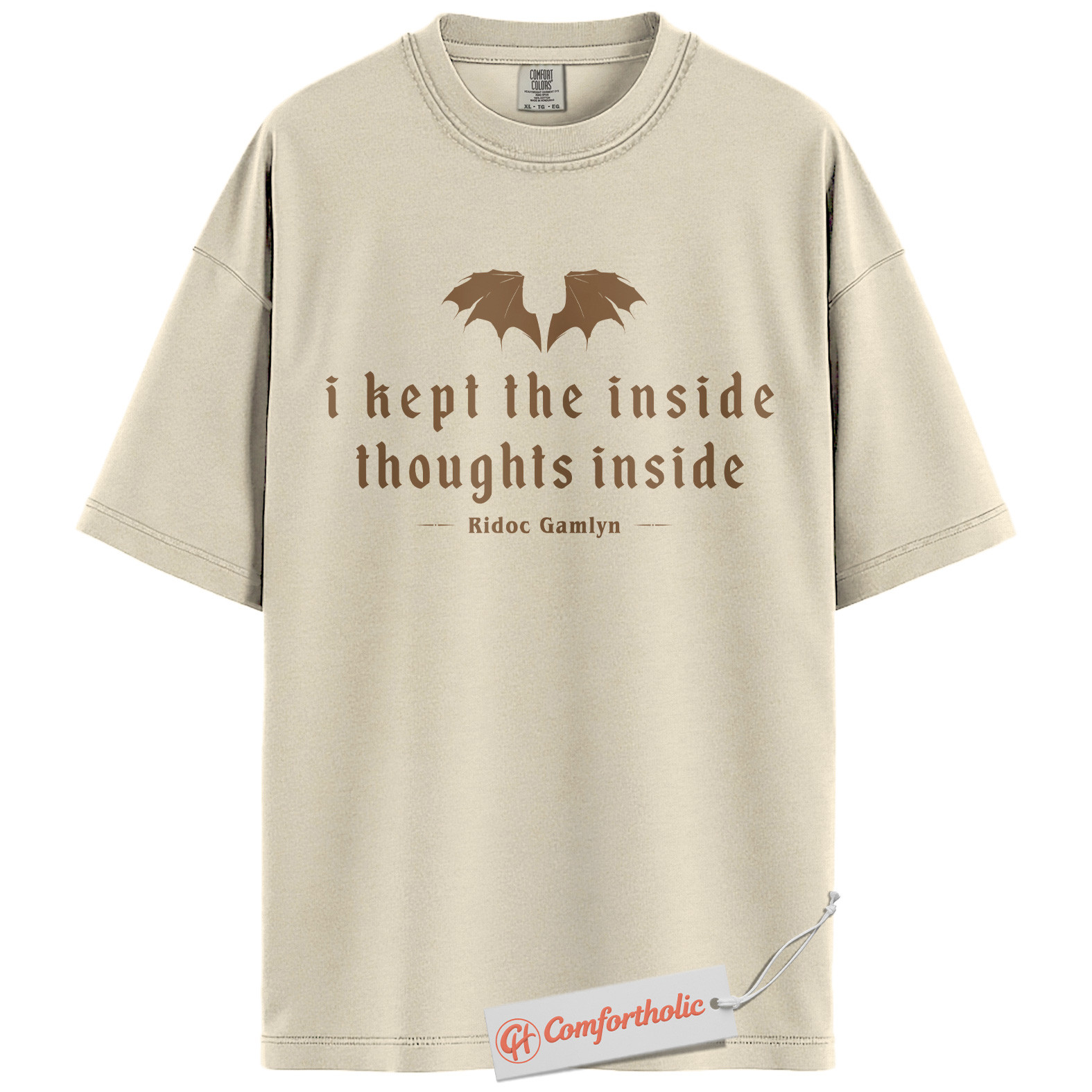 Fourth Wing Shirt, Ridoc Gamlyn T-Shirt, Fantasy Book Quote Tee, Dragon Rider Top, The Empyrean Series Comfort Colors Shirt - Image 4