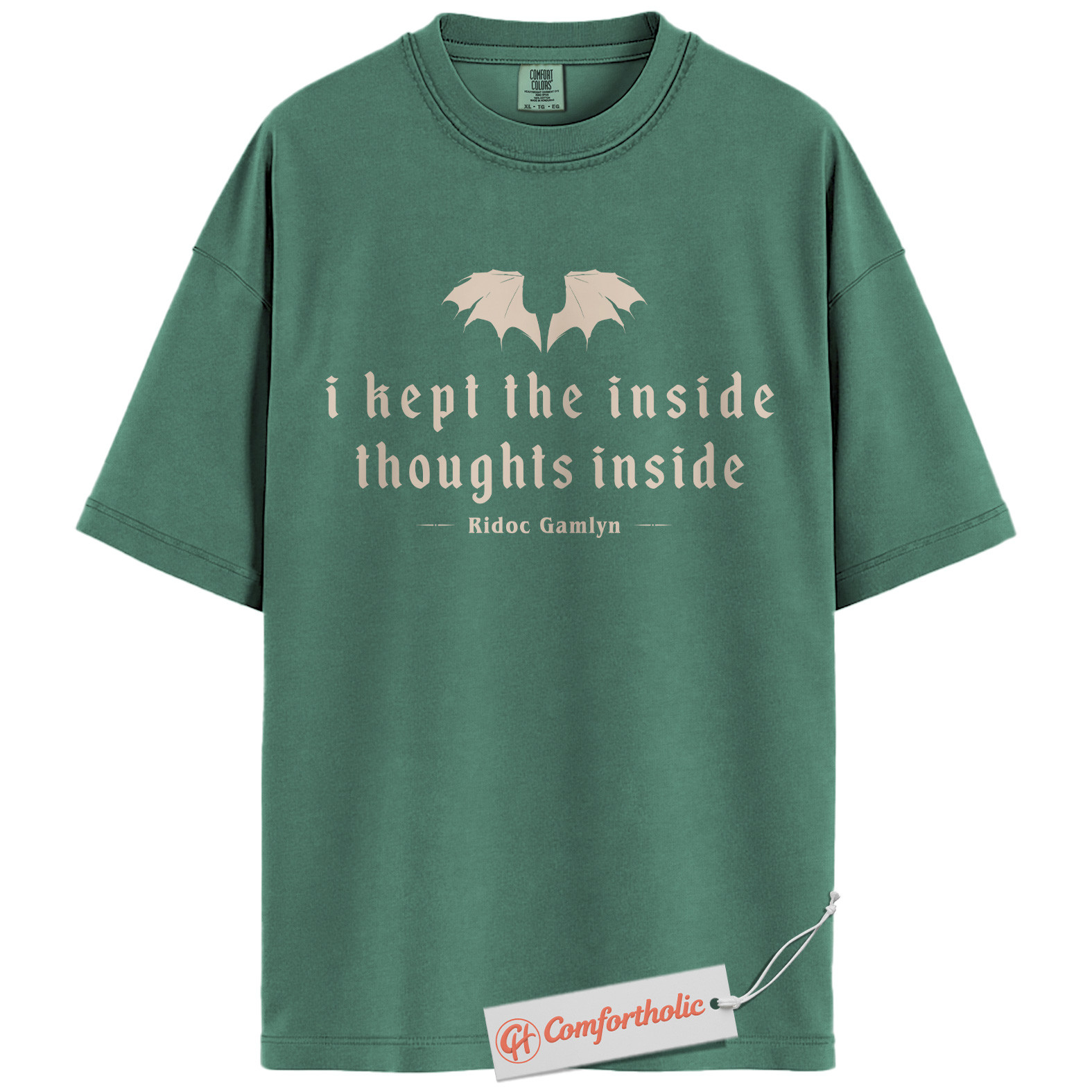 Fourth Wing Shirt, Ridoc Gamlyn T-Shirt, Fantasy Book Quote Tee, Dragon Rider Top, The Empyrean Series Comfort Colors Shirt - Image 9