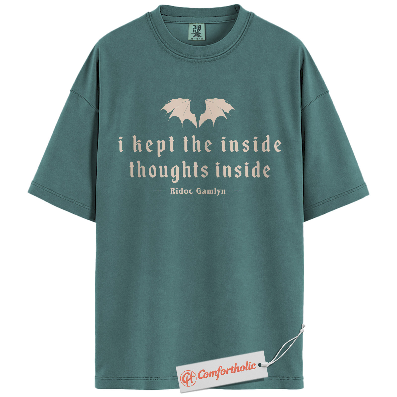 Fourth Wing Shirt, Ridoc Gamlyn T-Shirt, Fantasy Book Quote Tee, Dragon Rider Top, The Empyrean Series Comfort Colors Shirt - Image 10