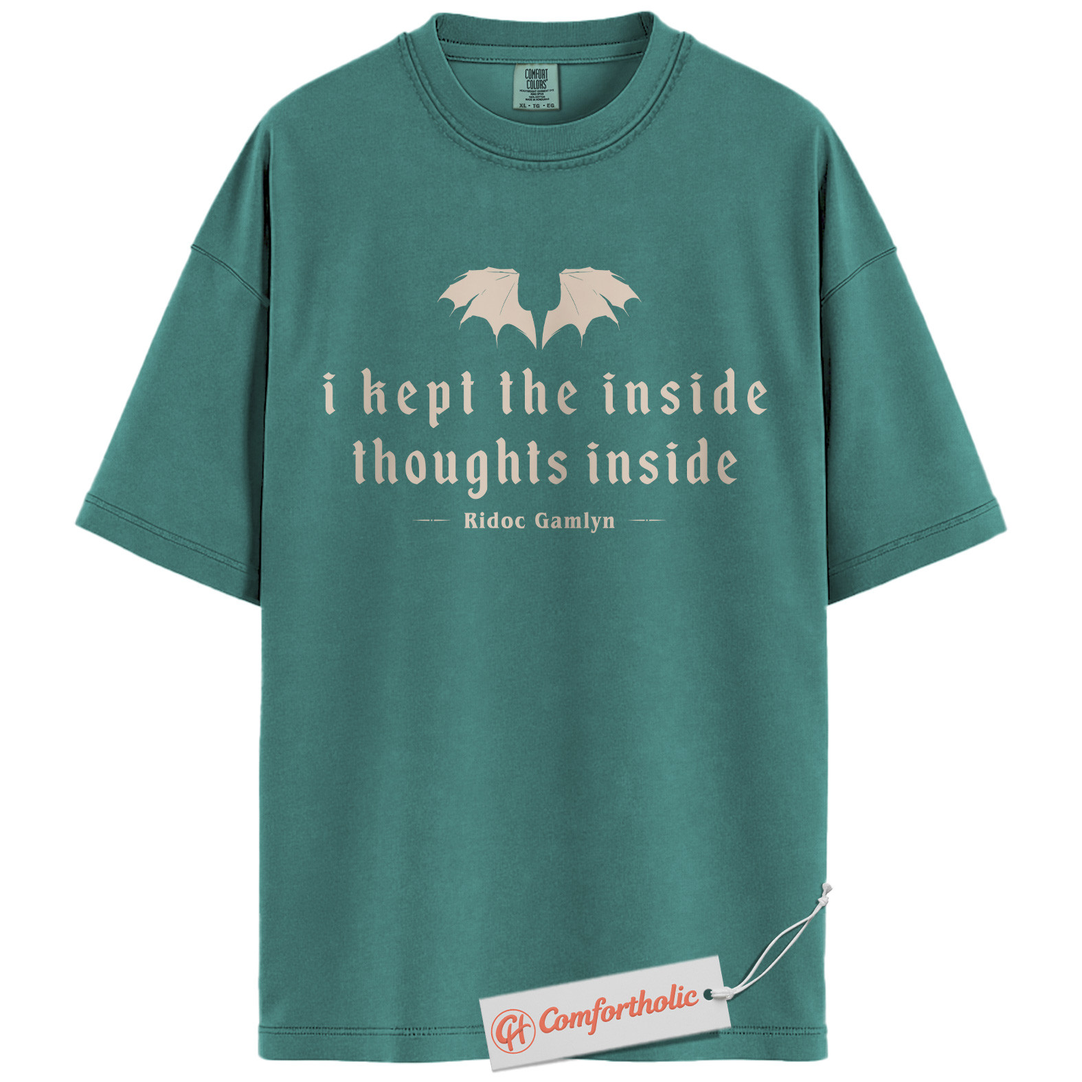Fourth Wing Shirt, Ridoc Gamlyn T-Shirt, Fantasy Book Quote Tee, Dragon Rider Top, The Empyrean Series Comfort Colors Shirt - Image 12