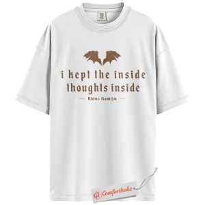 Alternative view of Fourth Wing Shirt, Ridoc Gamlyn T-Shirt, Fantasy Book Quote Tee, Dragon Rider Top, The Empyrean Series Comfort Colors Shirt