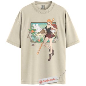 Nami Shirt, One Piece Shirt, Anime Shirt, Comfort Colors Shirt