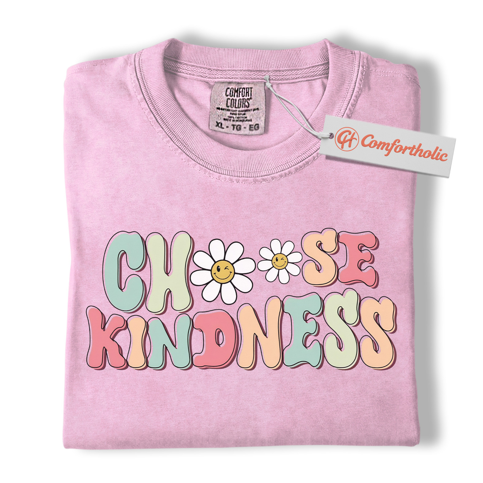 Choose Kindness Shirt, Retro Teacher Shirt, Teacher Comfort Colors Shirt - Image 8