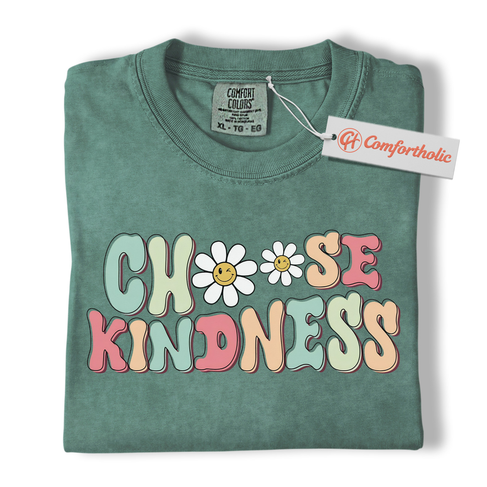 Choose Kindness Shirt, Retro Teacher Shirt, Teacher Comfort Colors Shirt - Image 10