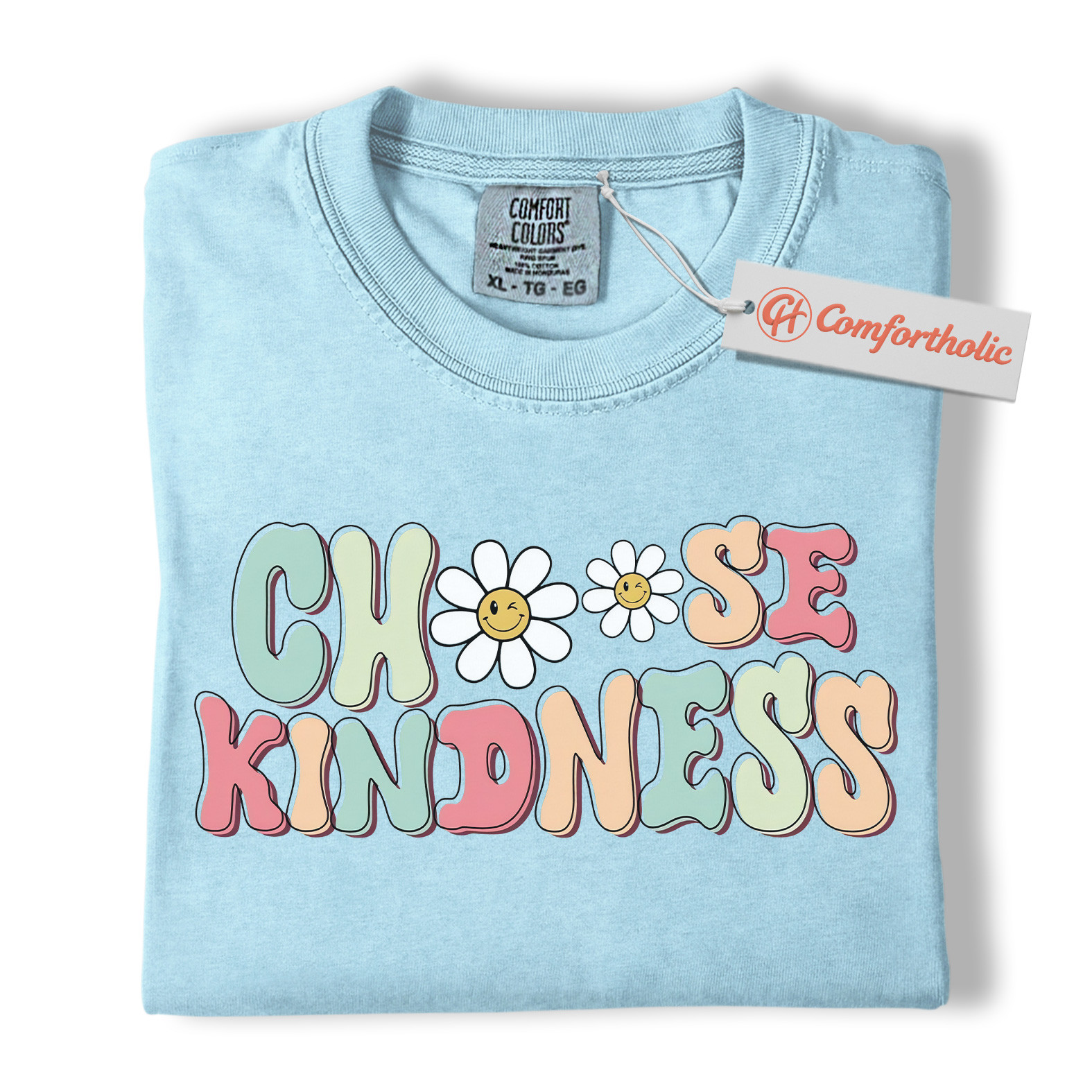 Choose Kindness Shirt, Retro Teacher Shirt, Teacher Comfort Colors Shirt - Image 14