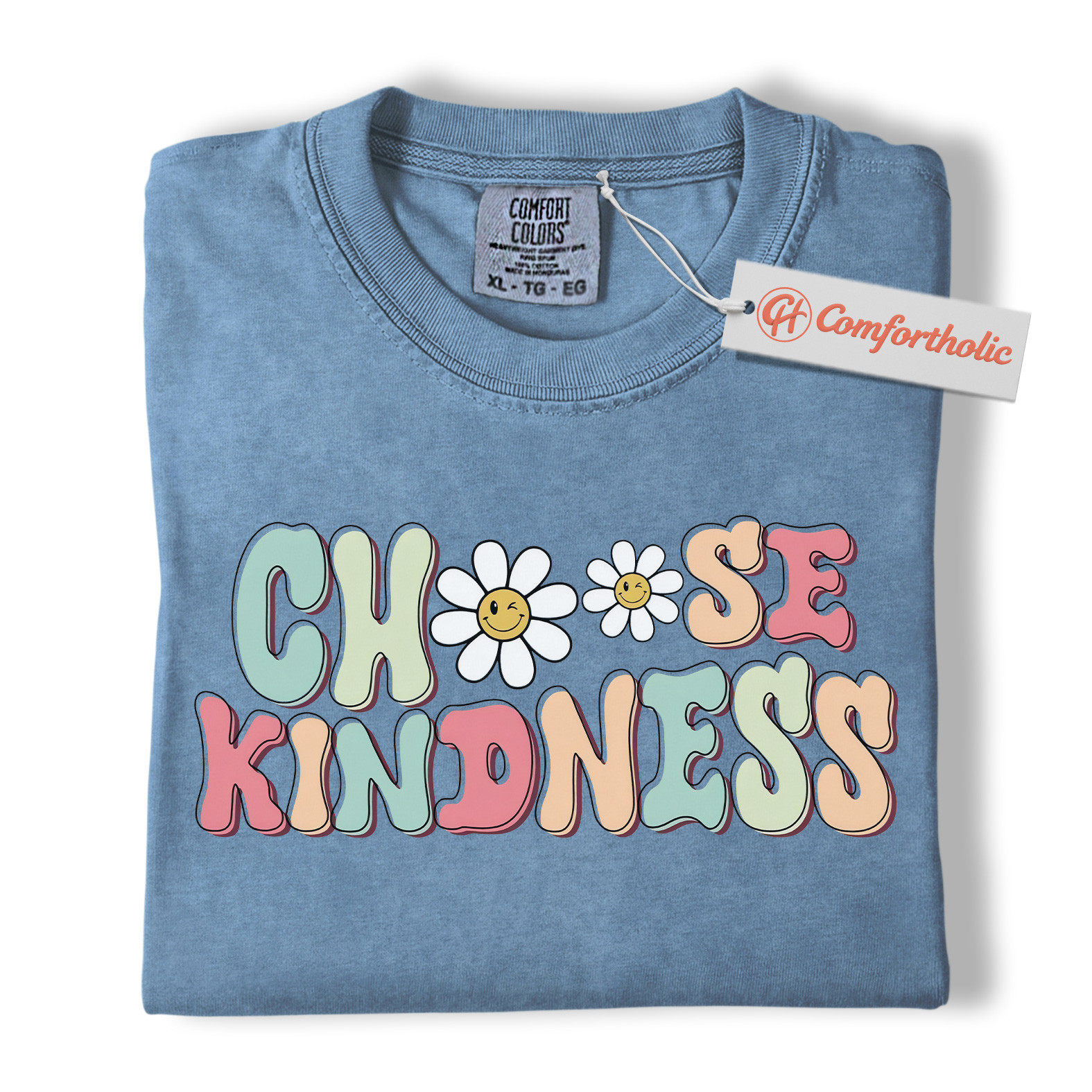 Choose Kindness Shirt, Retro Teacher Shirt, Teacher Comfort Colors Shirt - Image 17