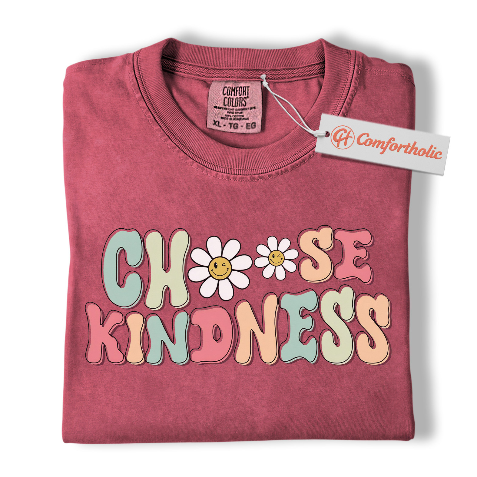 Choose Kindness Shirt, Retro Teacher Shirt, Teacher Comfort Colors Shirt - Image 18