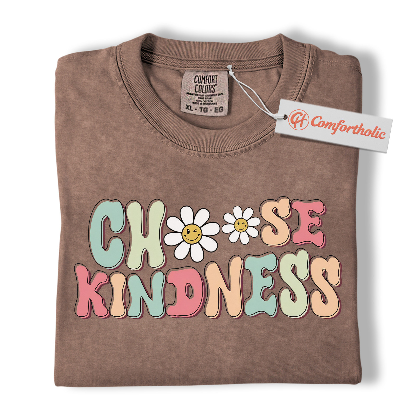 Choose Kindness Shirt, Retro Teacher Shirt, Teacher Comfort Colors Shirt - Image 19