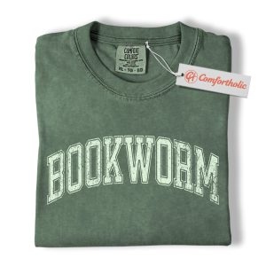 Bookworm Shirt, Vintage Book Shirt, Book Lover Comfort Colors Shirt