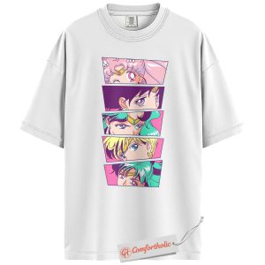 Alternative view of Sailor Moon Shirt, Anime Shirt, Comfort Colors Shirt