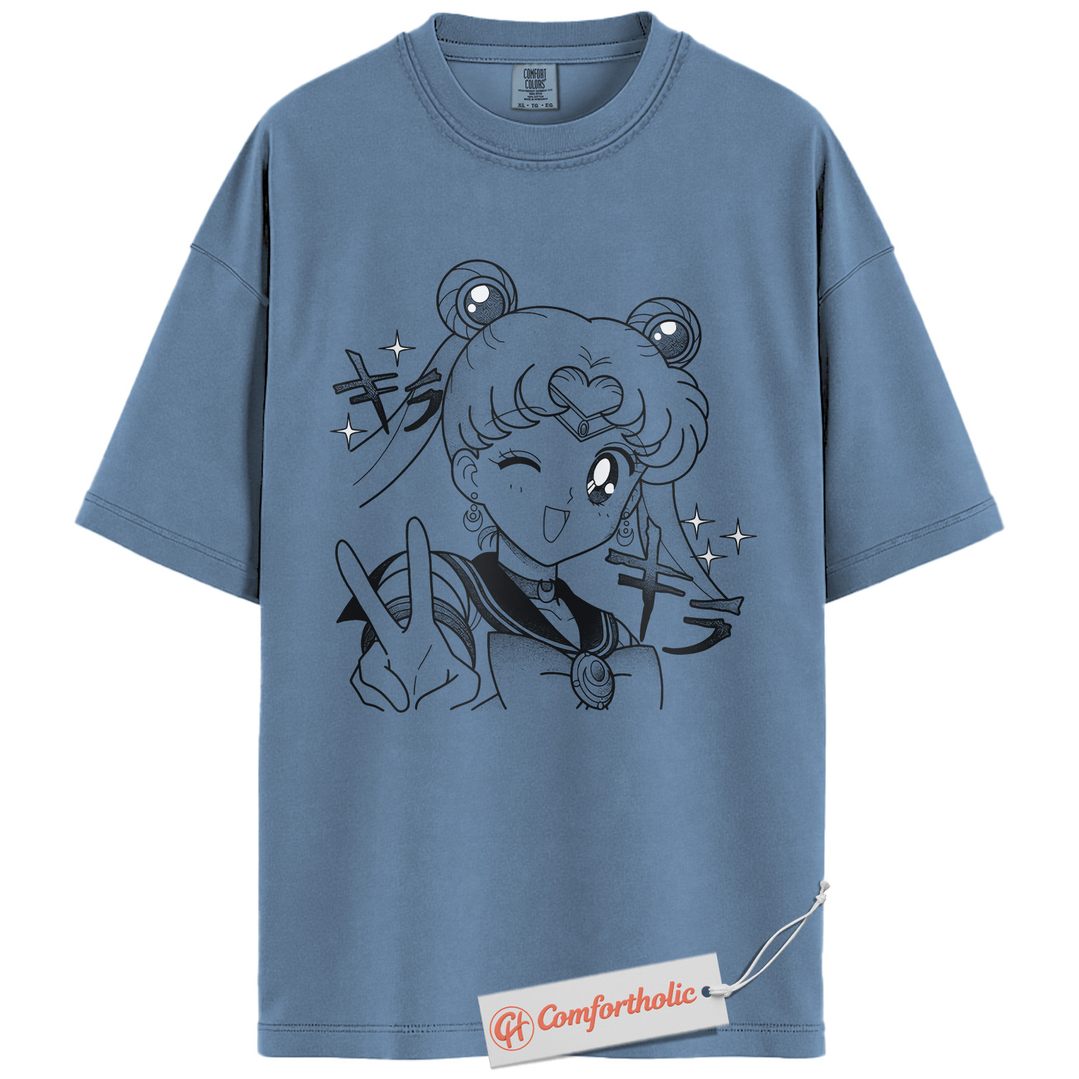 Usagi Tsukino Shirt, Sailor Moon Shirt, Anime Shirt, Comfort Colors Shirt - Image 15