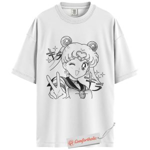 Usagi Tsukino Shirt, Sailor Moon Shirt, Anime Shirt, Comfort Colors Shirt
