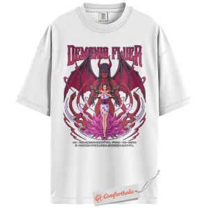 Alternative view of Nico Robin Shirt, One Piece Shirt, Anime Shirt, Comfort Colors Shirt