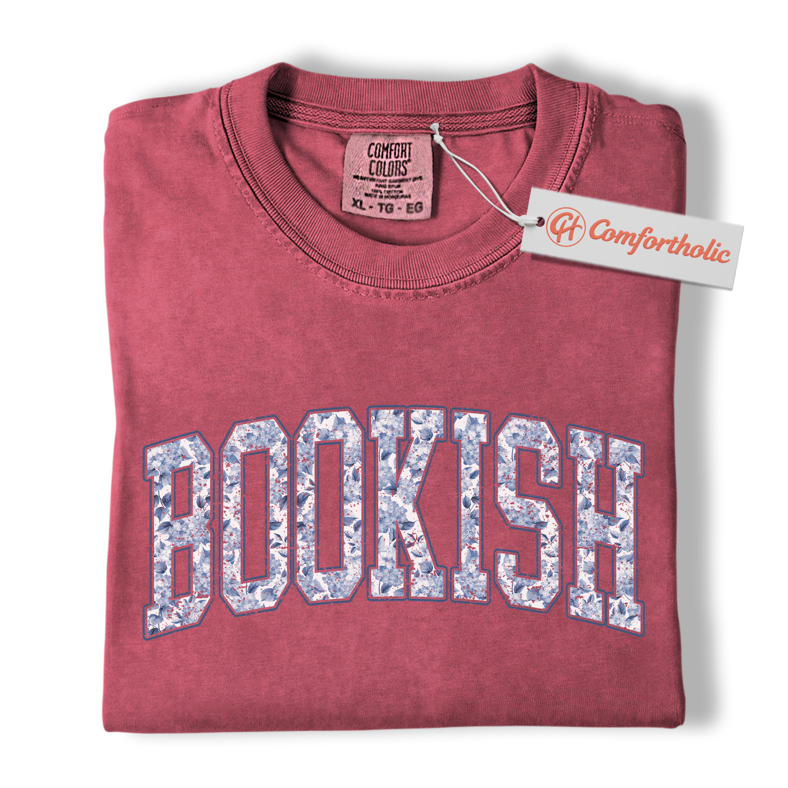 Floral Bookish Shirt, Aesthetic Reader Shirt, Book Lover Comfort Colors Shirt - Image 18