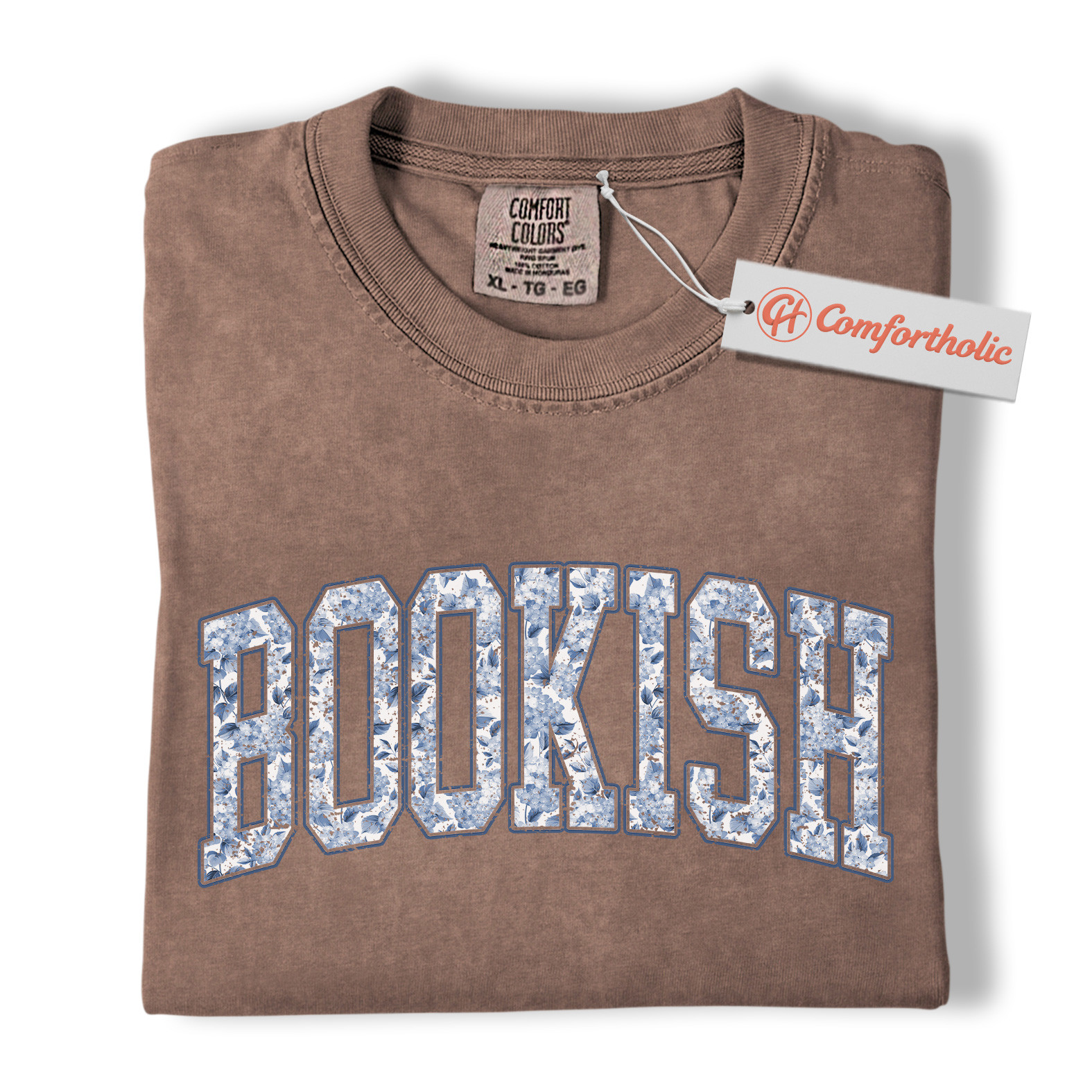 Floral Bookish Shirt, Aesthetic Reader Shirt, Book Lover Comfort Colors Shirt - Image 19