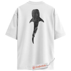 Alternative view of Whale Shark Back Print Shirt, Ocean Animal Shirt, Marine Life Shirt, Sea Lover Comfort Colors Tee