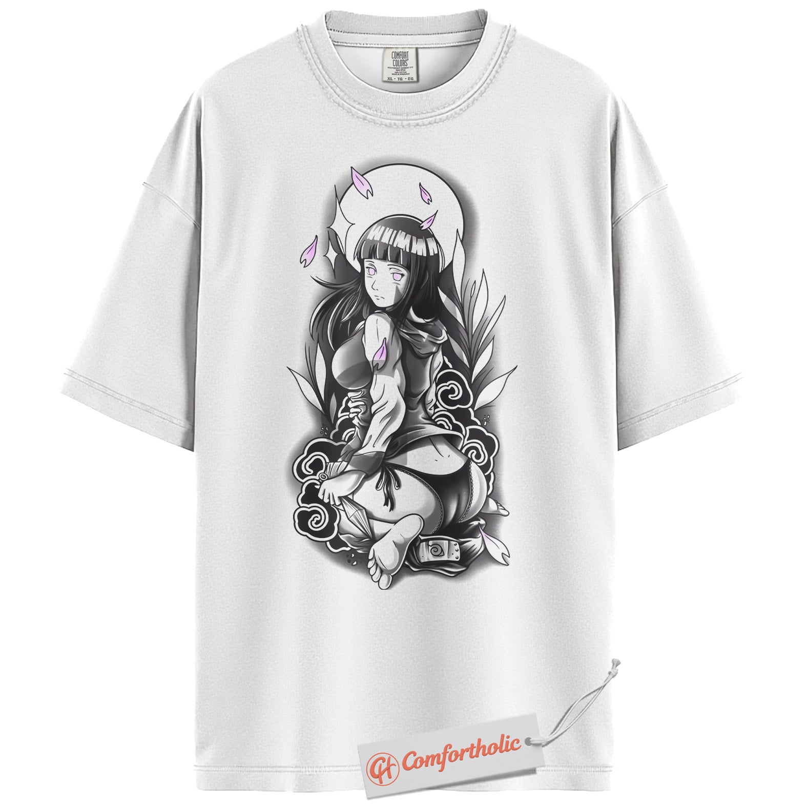 Hinata Hyuga Shirt, Naruto Shirt, Anime Shirt, Comfort Colors Shirt