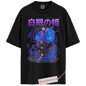 Hinata Hyuga Shirt, Naruto Shirt, Anime Shirt, Comfort Colors Shirt