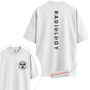 Alternative view of Radiology Shirt, X-Ray Tech Shirt, Medical Radiologic Technologist Shirt, Radiographer Comfort Colors Tee 2-Sided