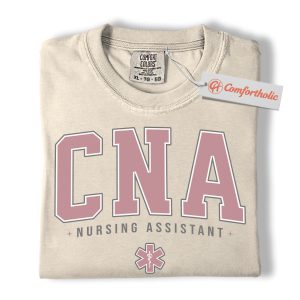 CNA Shirt, Certified Nursing Assistant Shirt, Star of Life Graphic Shirt, Vintage Comfort Colors T-Shirt