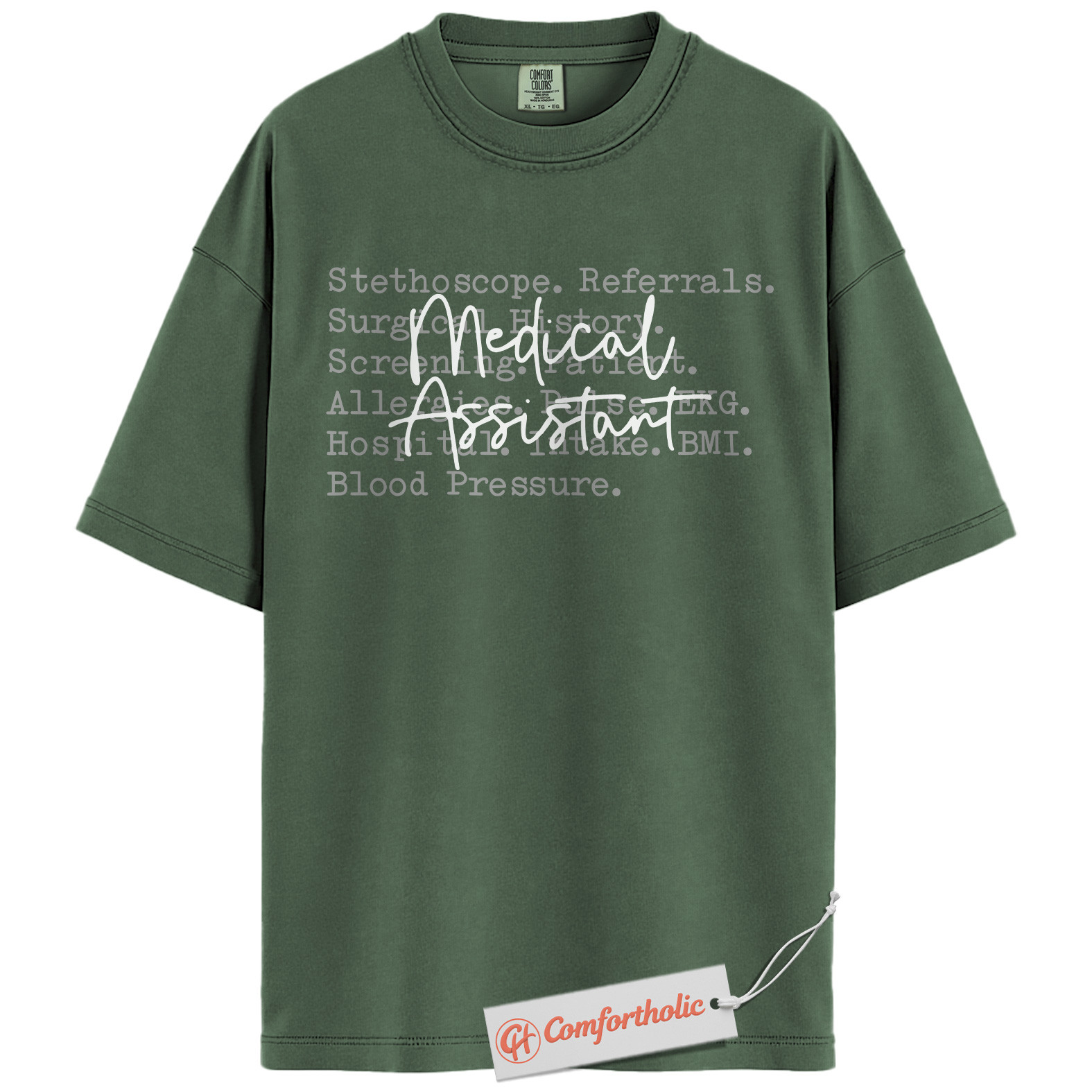Medical Assistant Shirt, MA Shirt, Comfort Colors Shirt - Image 5