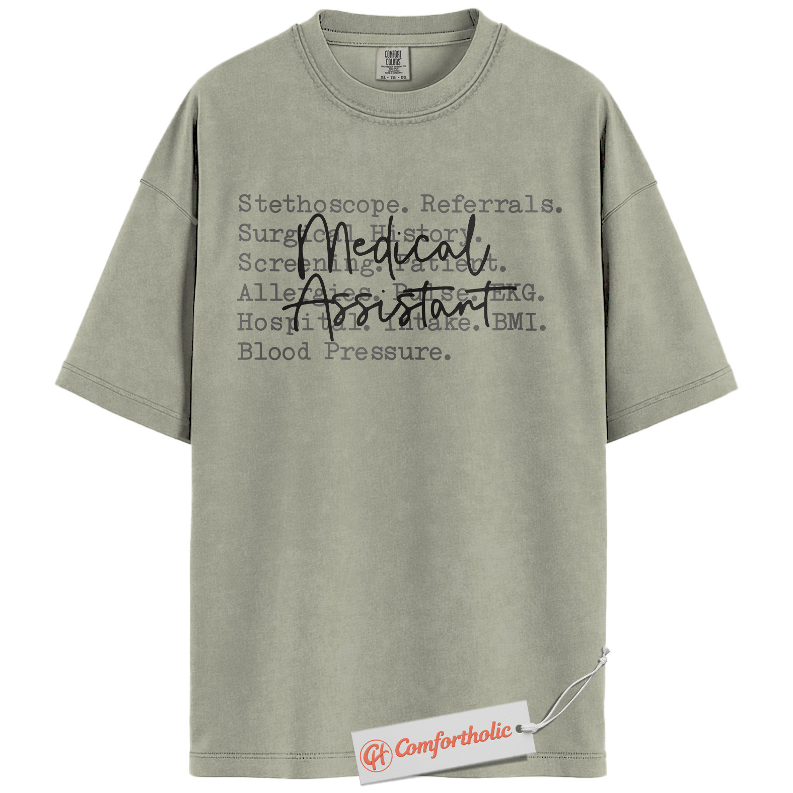 Medical Assistant Shirt, MA Shirt, Comfort Colors Shirt - Image 6