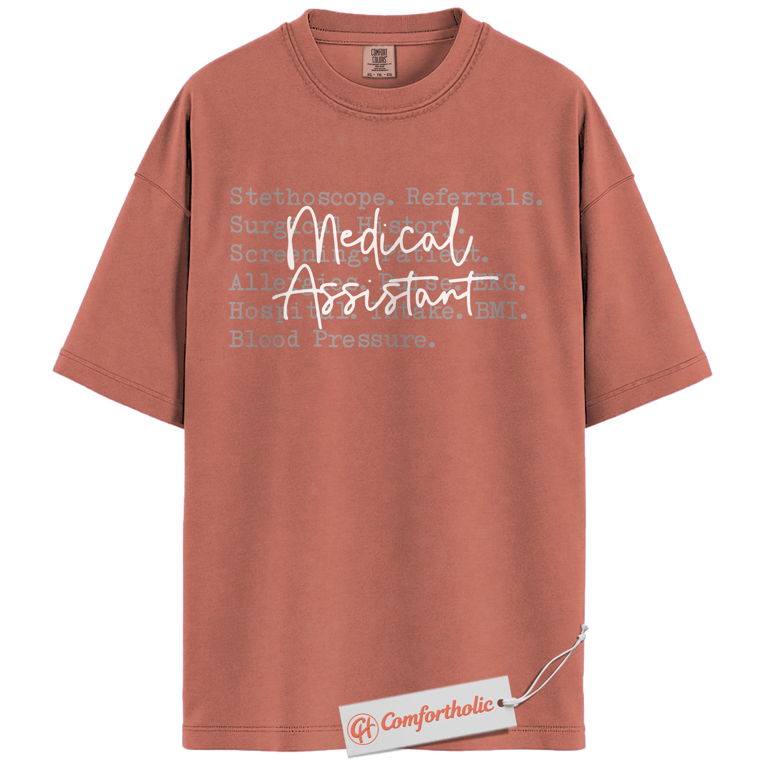 Medical Assistant Shirt, MA Shirt, Comfort Colors Shirt - Image 7