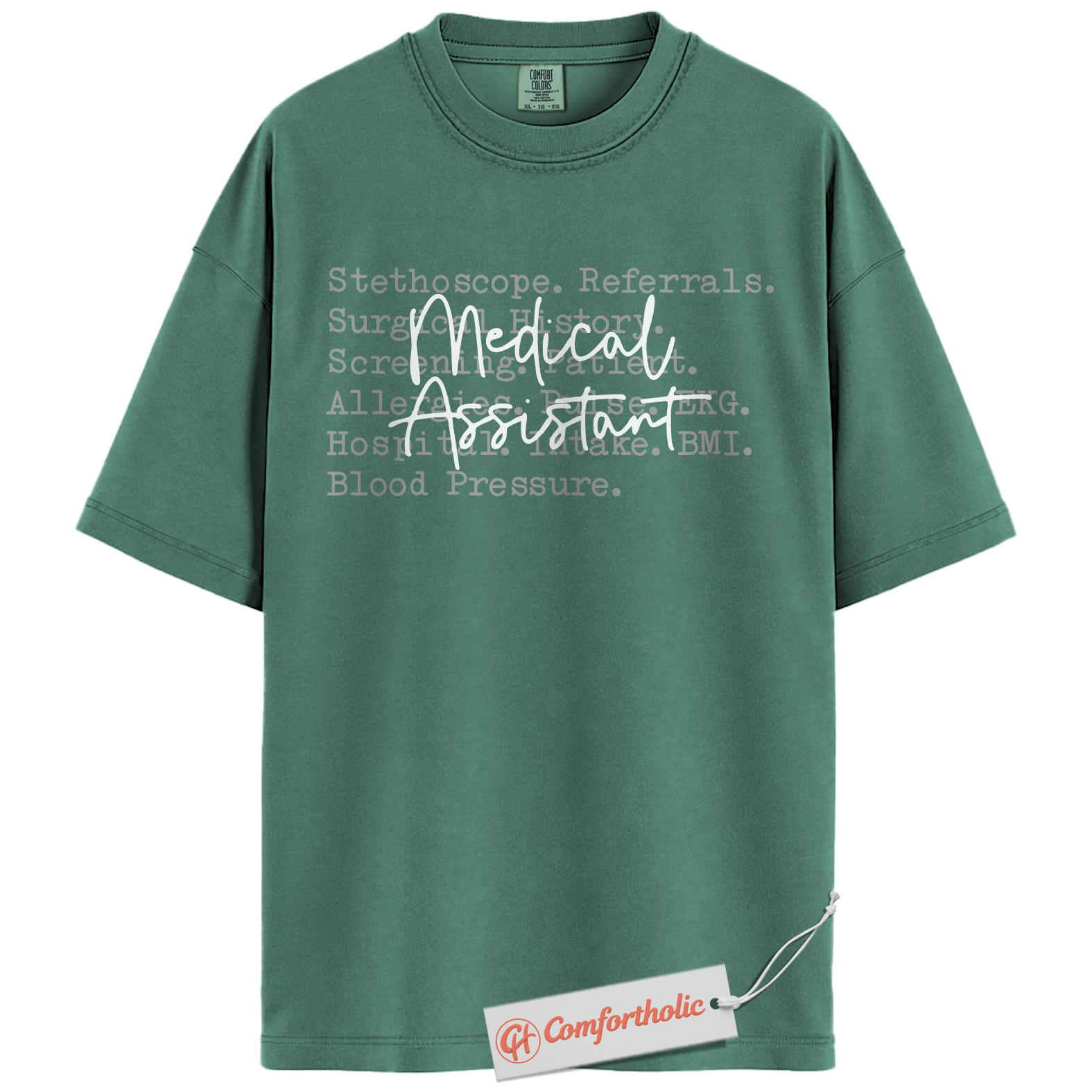 Medical Assistant Shirt, MA Shirt, Comfort Colors Shirt - Image 10