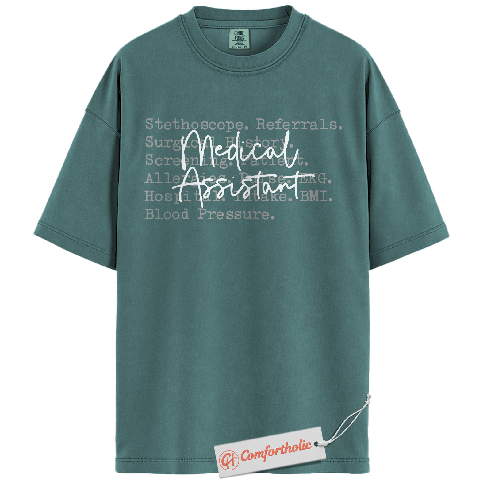 Medical Assistant Shirt, MA Shirt, Comfort Colors Shirt - Image 11