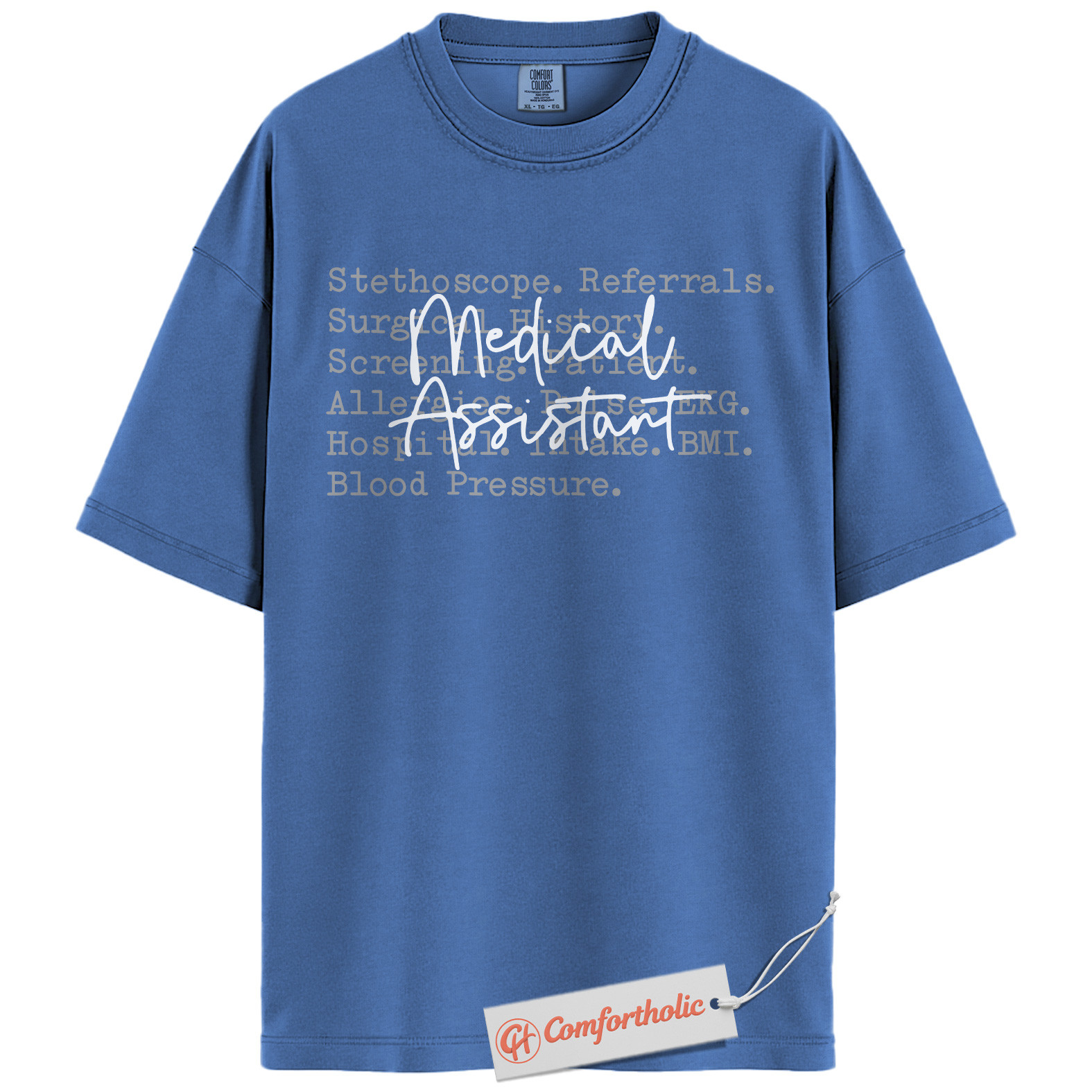 Medical Assistant Shirt, MA Shirt, Comfort Colors Shirt - Image 12