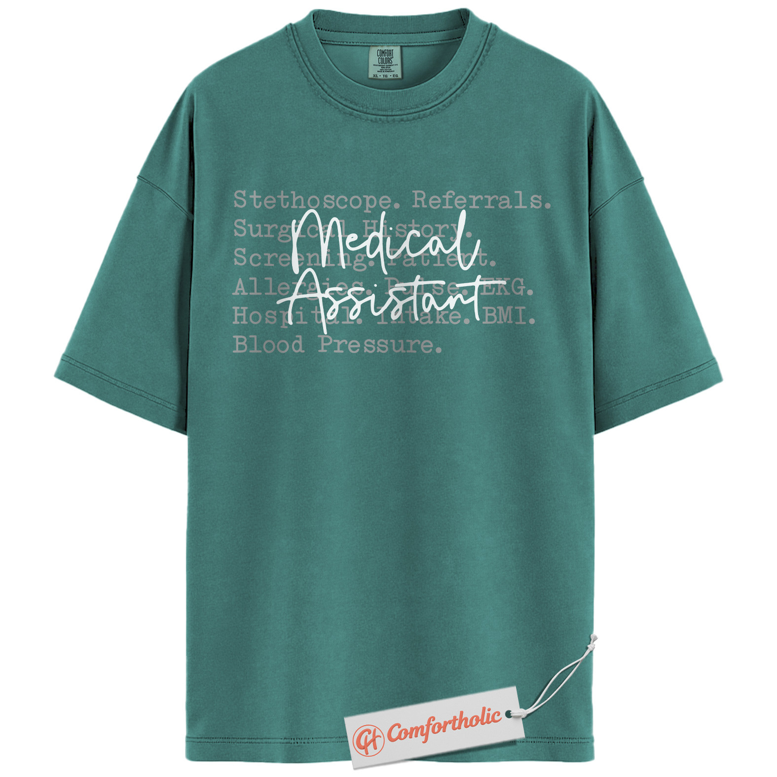 Medical Assistant Shirt, MA Shirt, Comfort Colors Shirt - Image 13