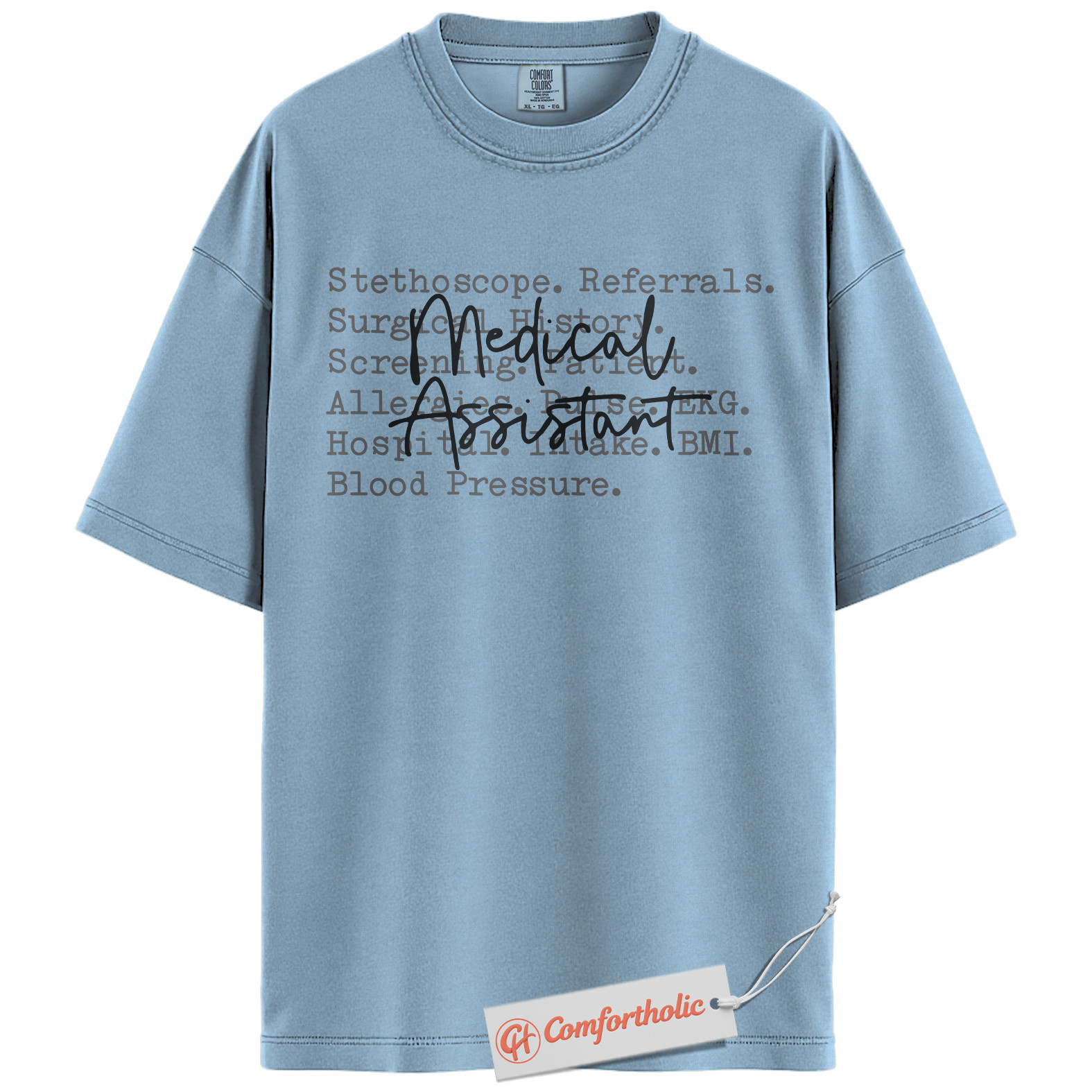 Medical Assistant Shirt, MA Shirt, Comfort Colors Shirt - Image 14
