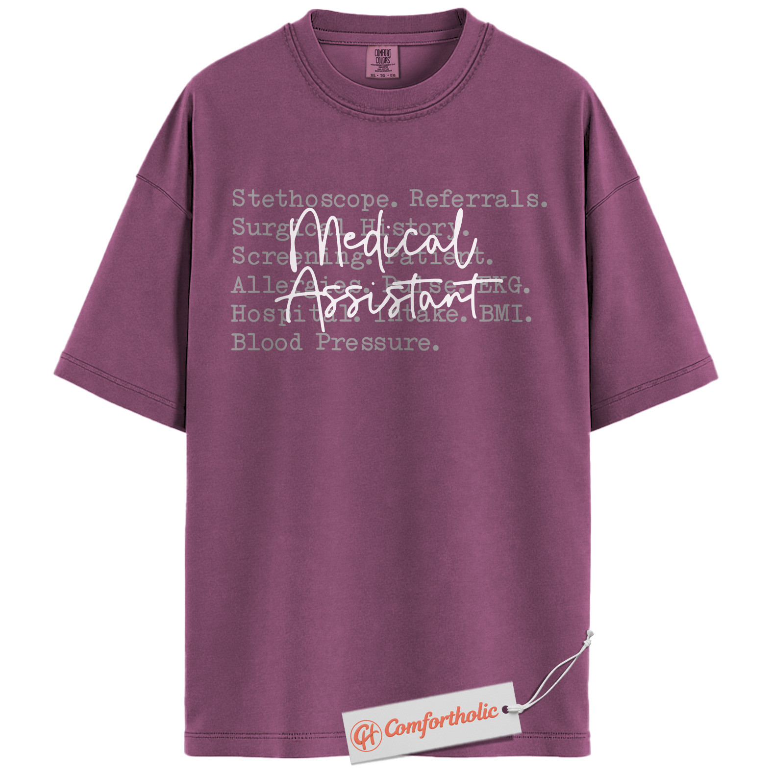 Medical Assistant Shirt, MA Shirt, Comfort Colors Shirt - Image 15