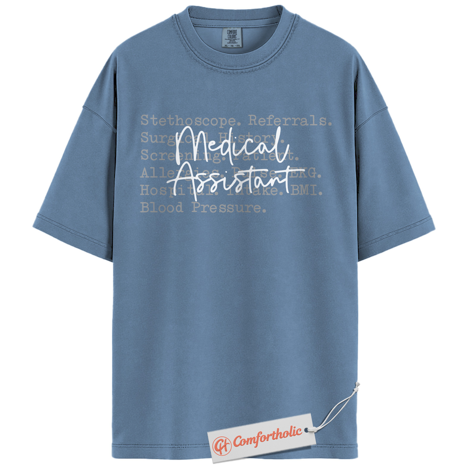 Medical Assistant Shirt, MA Shirt, Comfort Colors Shirt - Image 17