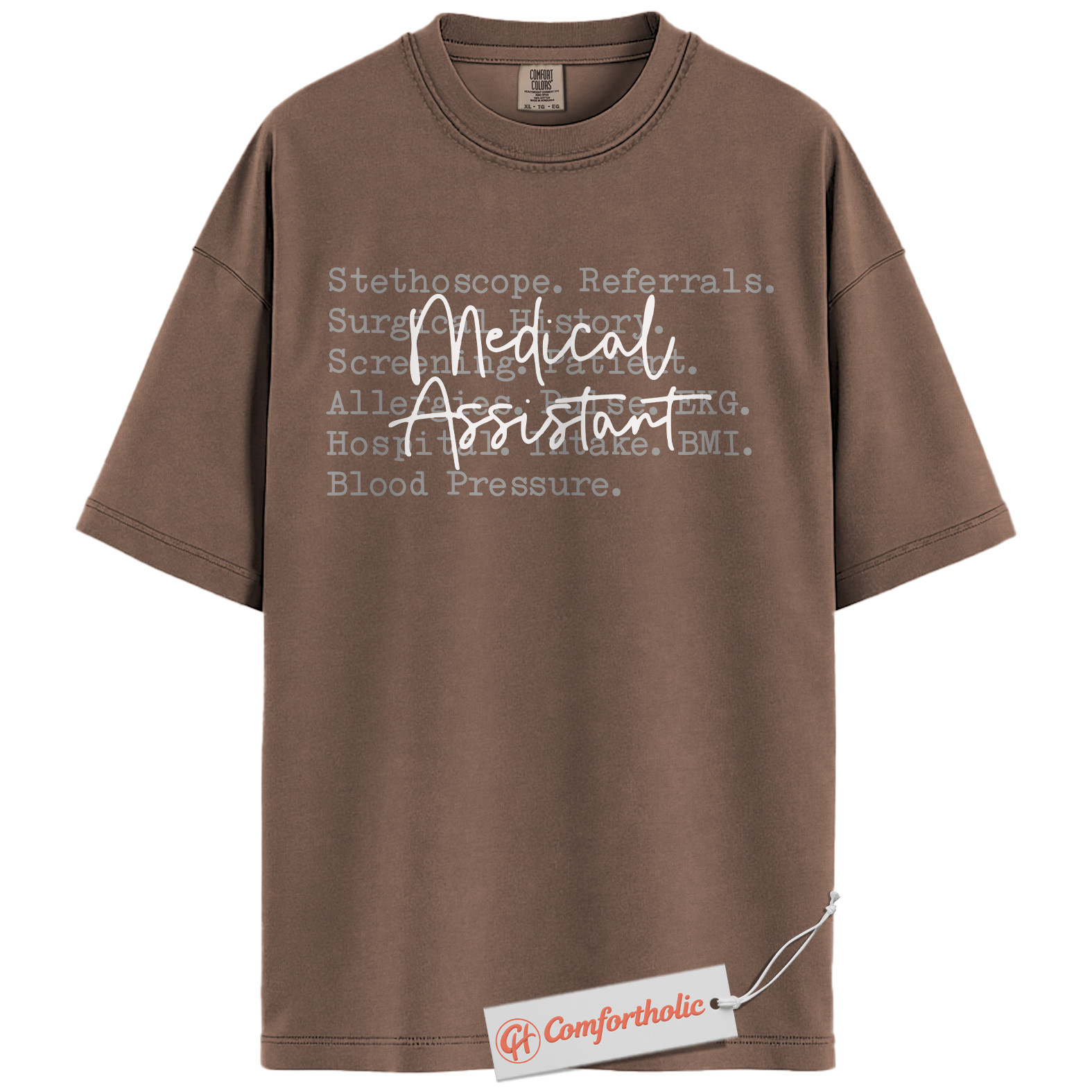 Medical Assistant Shirt, MA Shirt, Comfort Colors Shirt - Image 19