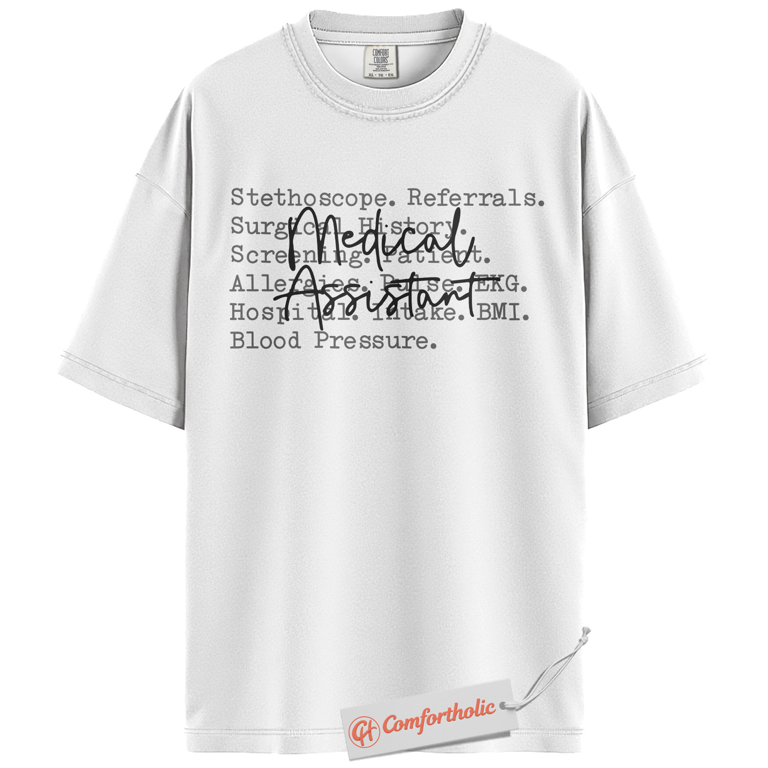 Medical Assistant Shirt, MA Shirt, Comfort Colors Shirt - Image 2