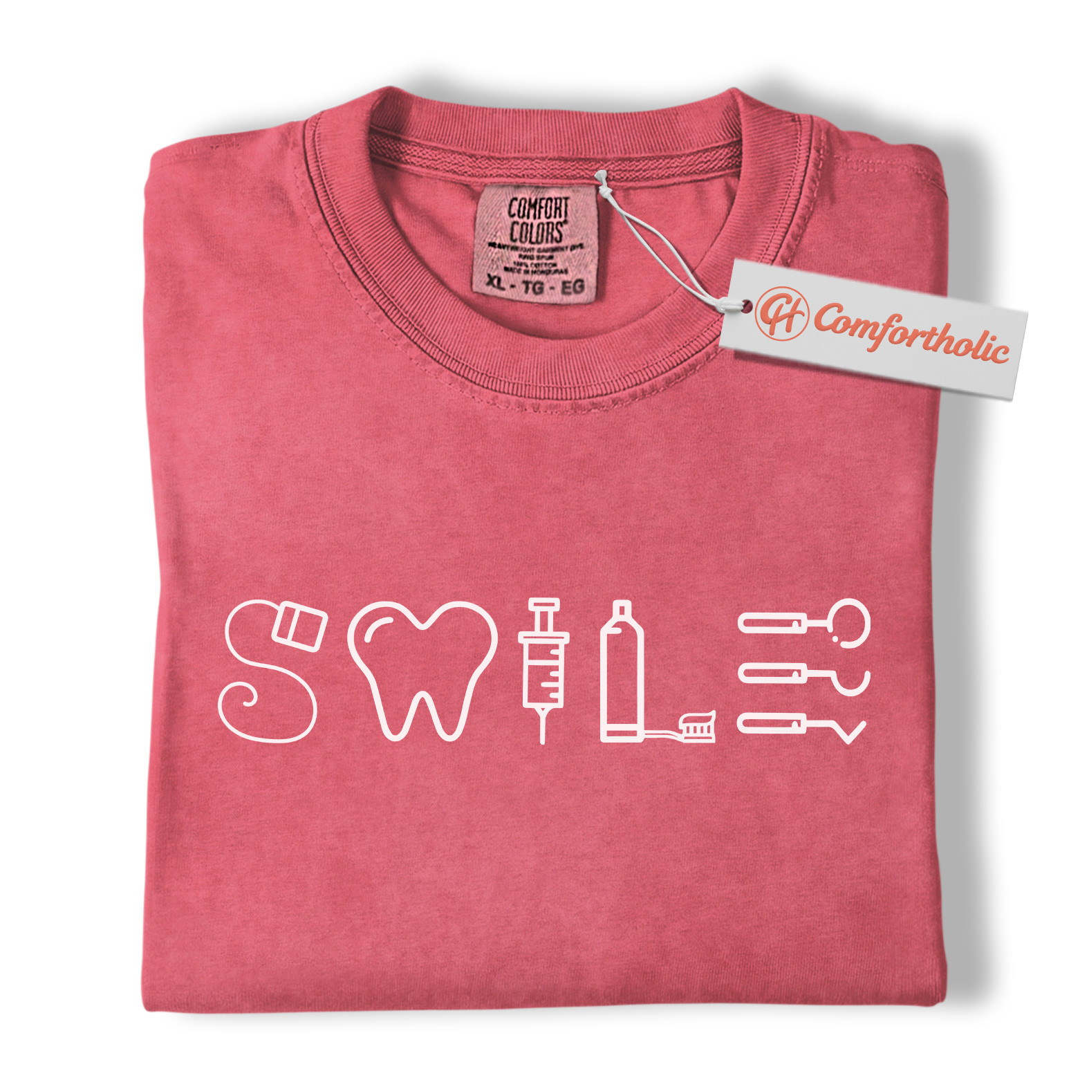SMILE Dental Tools Shirt, Dentist Shirt, Dental Assistant Shirt, Hygienist Shirt, Dental Student Shirt, Comfort Colors Shirt - Image 9