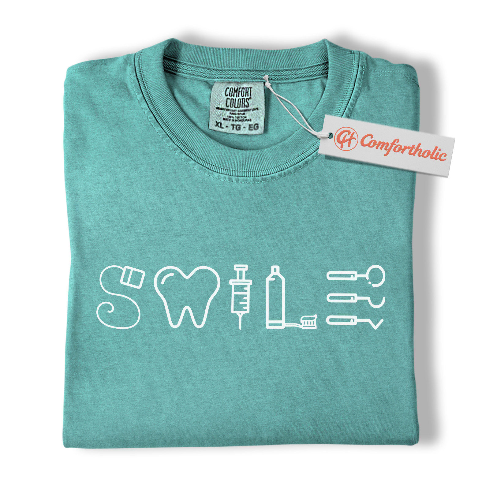SMILE Dental Tools Shirt, Dentist Shirt, Dental Assistant Shirt, Hygienist Shirt, Dental Student Shirt, Comfort Colors Shirt - Image 13