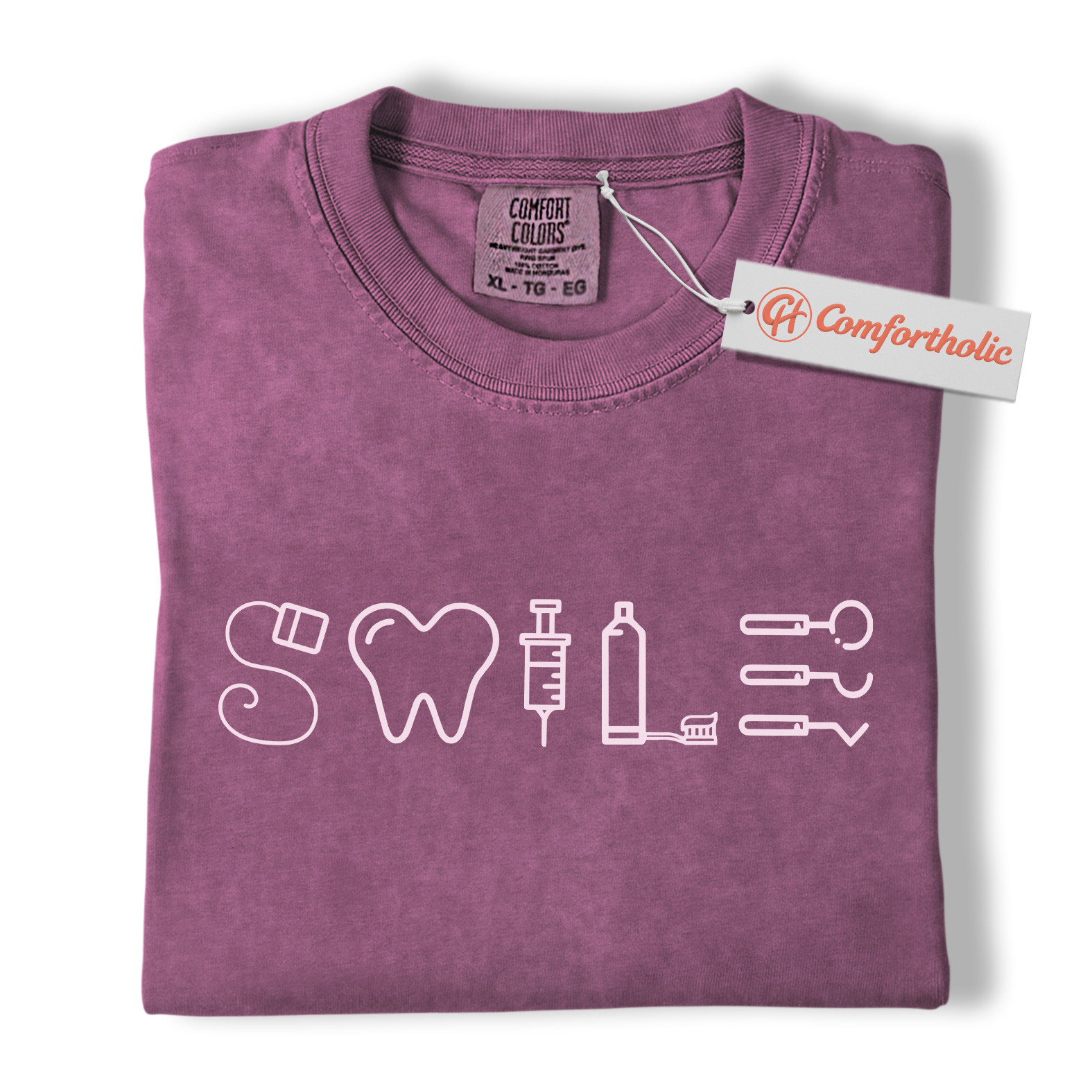 SMILE Dental Tools Shirt, Dentist Shirt, Dental Assistant Shirt, Hygienist Shirt, Dental Student Shirt, Comfort Colors Shirt - Image 15