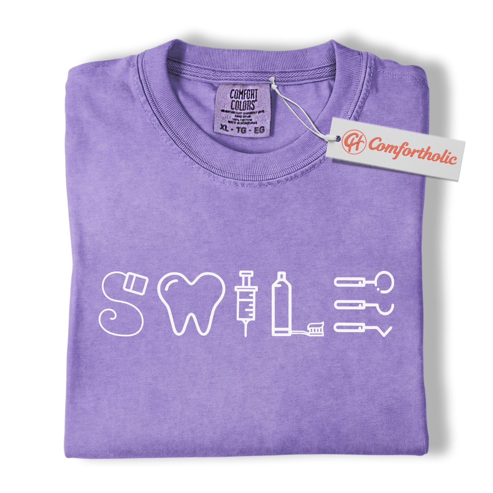 SMILE Dental Tools Shirt, Dentist Shirt, Dental Assistant Shirt, Hygienist Shirt, Dental Student Shirt, Comfort Colors Shirt - Image 20