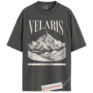 Velaris Shirt, ACOTAR City of Starlight T-Shirt, Fantasy Bookish Graphic Tee, Gift for Sarah J. Maas Fans, Book Lovers Comfort Colors Shirt