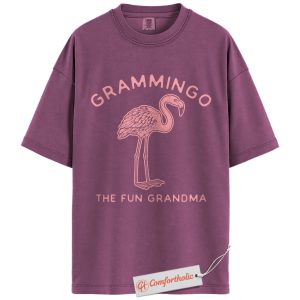 Grammingo Shirt, Funny Flamingo Shirt, Grandma Shirt, Cool Nana Shirt, Gift for Fun Grandmas, Comfort Colors Shirt