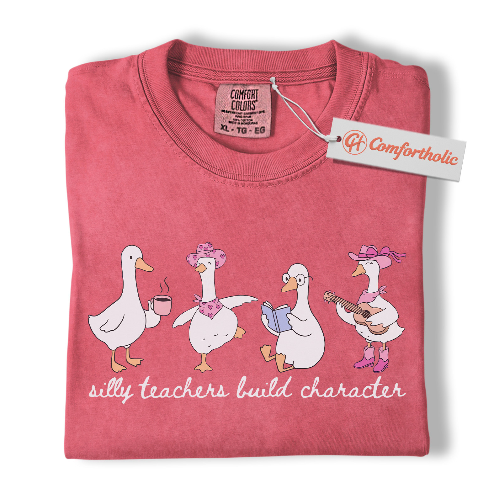 Funny Teacher Shirt, Silly Goose Classroom T-Shirt, Back to School Teacher Tee, Cute Education Comfort Colors Shirt - Image 10