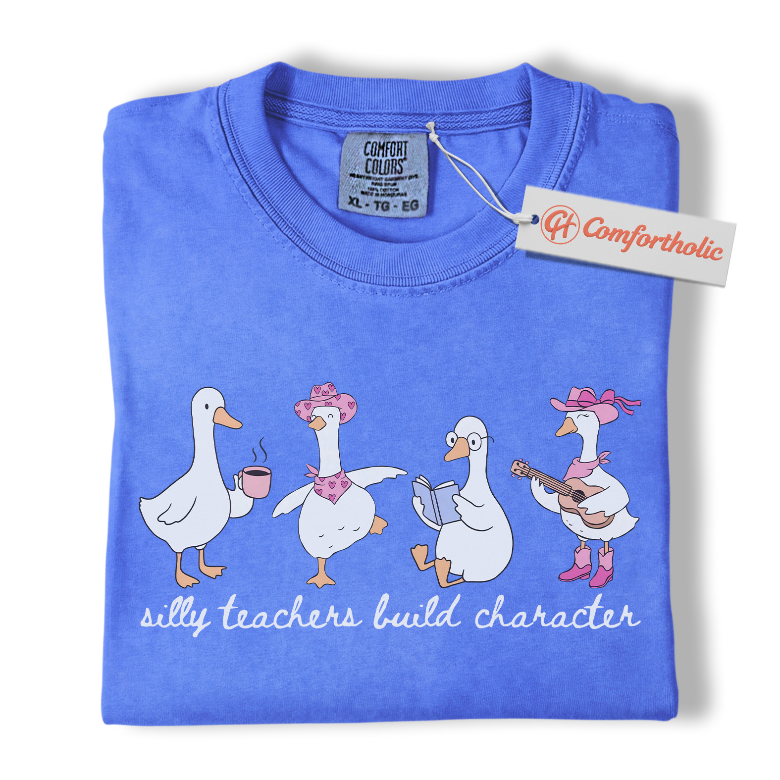 Funny Teacher Shirt, Silly Goose Classroom T-Shirt, Back to School Teacher Tee, Cute Education Comfort Colors Shirt - Image 13