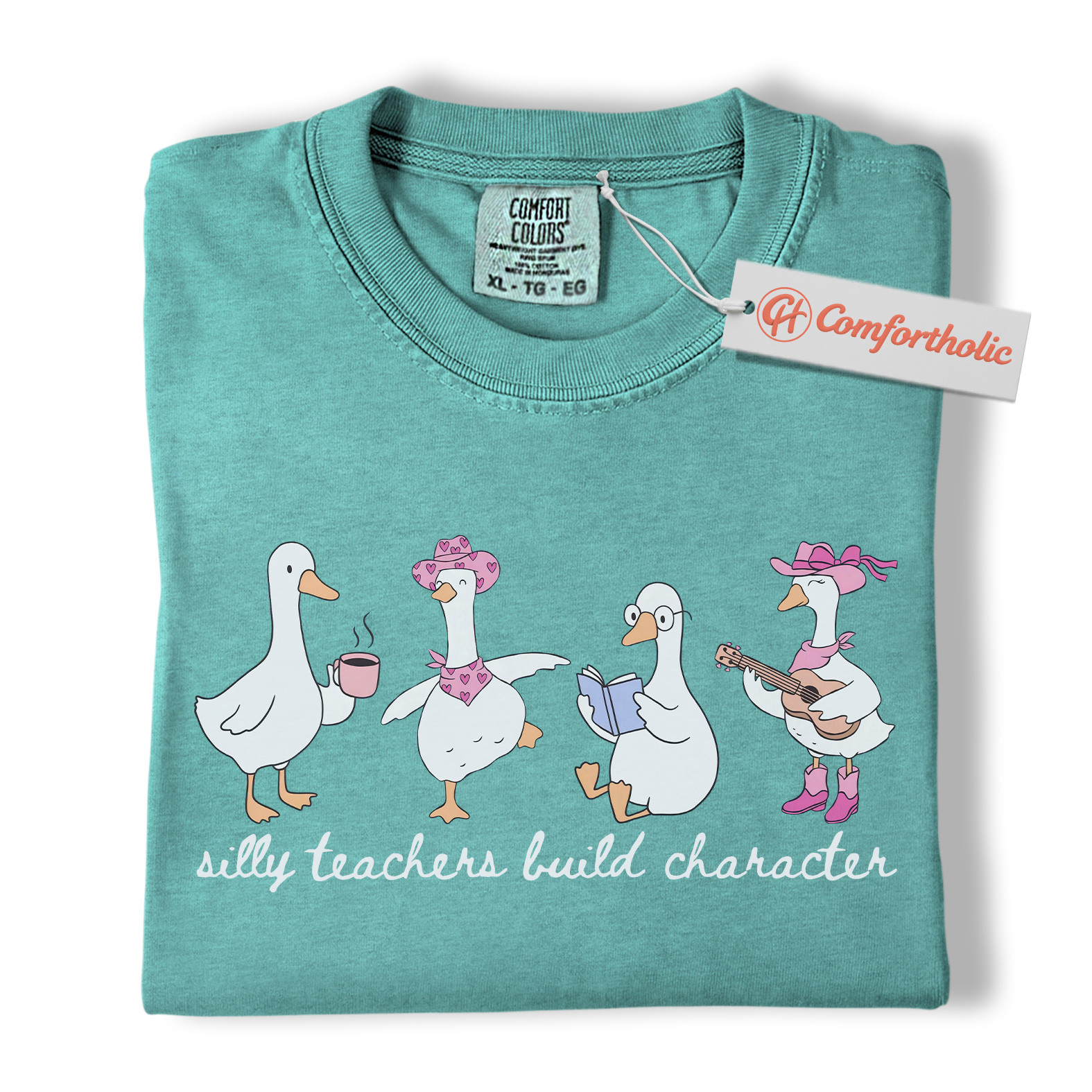 Funny Teacher Shirt, Silly Goose Classroom T-Shirt, Back to School Teacher Tee, Cute Education Comfort Colors Shirt - Image 14