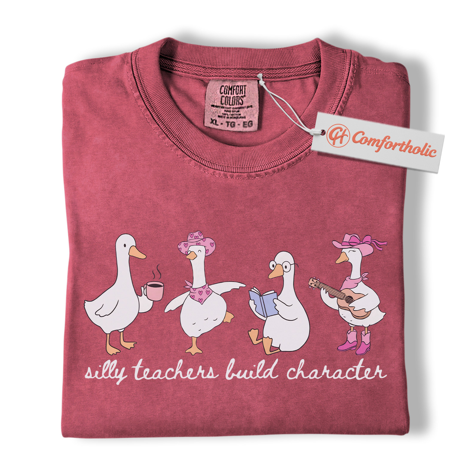 Funny Teacher Shirt, Silly Goose Classroom T-Shirt, Back to School Teacher Tee, Cute Education Comfort Colors Shirt - Image 18