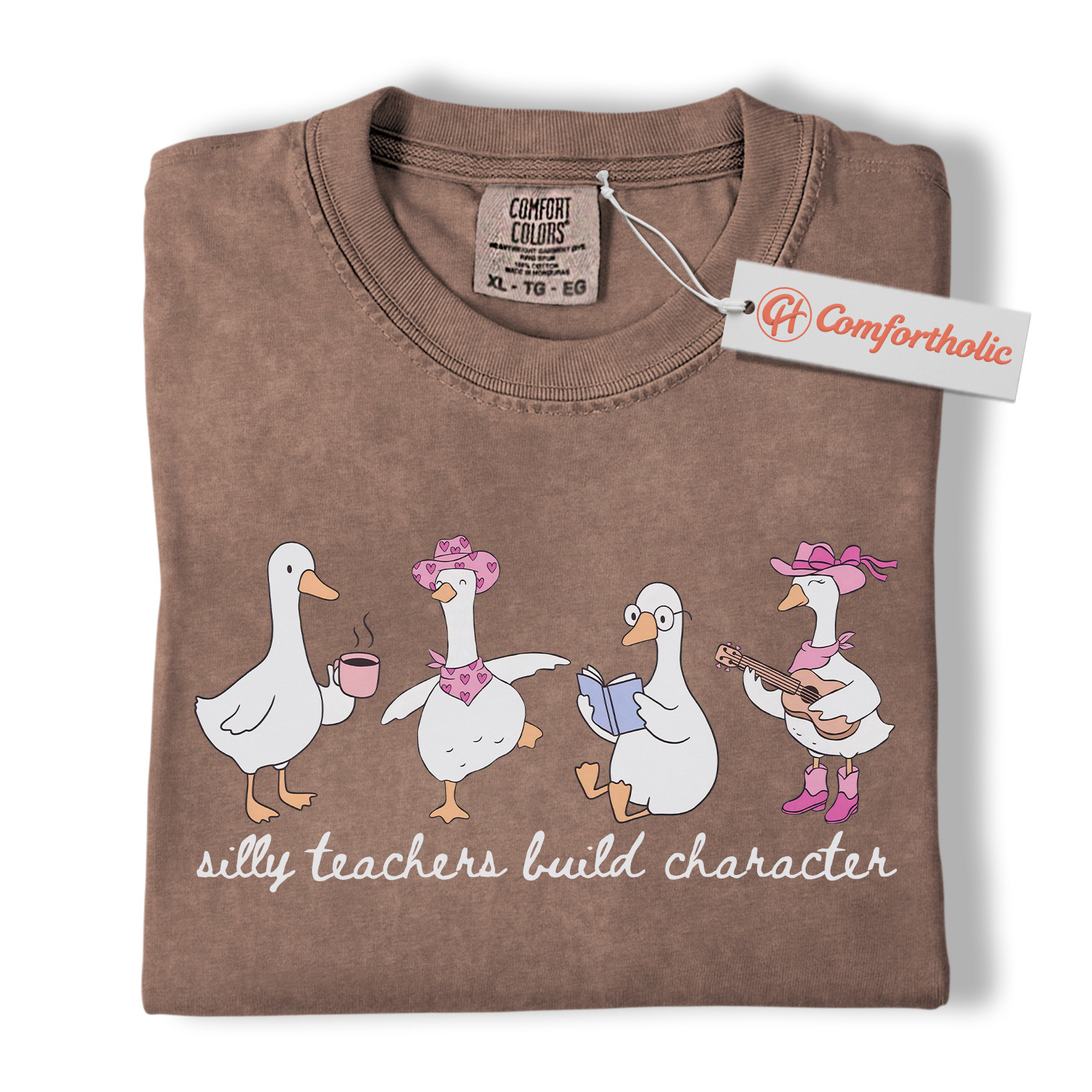 Funny Teacher Shirt, Silly Goose Classroom T-Shirt, Back to School Teacher Tee, Cute Education Comfort Colors Shirt - Image 19