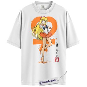 Sailor Venus Shirt, Minako Aino Tee, Sailor Moon Shirt, Anime Comfort Colors T-Shirt